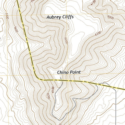 United States Geological Survey Seligman West, AZ (2021, 24000-Scale) digital map
