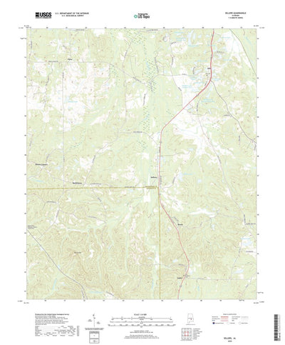 United States Geological Survey Sellers, AL (2020, 24000-Scale) digital map