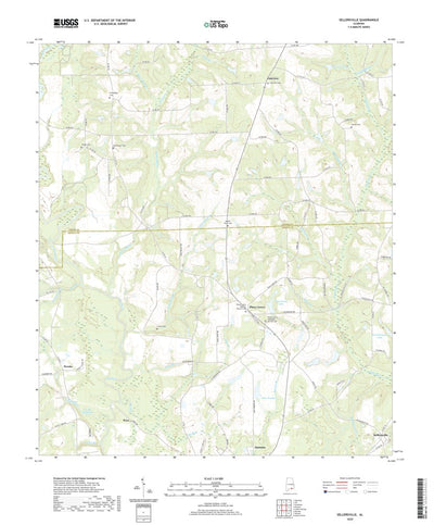 United States Geological Survey Sellersville, AL (2020, 24000-Scale) digital map