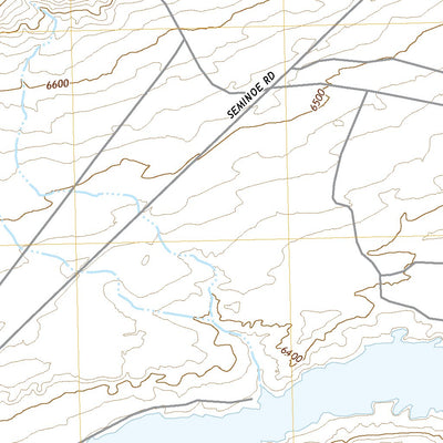 United States Geological Survey Seminoe Dam SW, WY (2021, 24000-Scale) digital map