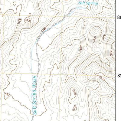 United States Geological Survey Senator Mountain NE, AZ (2021, 24000-Scale) digital map
