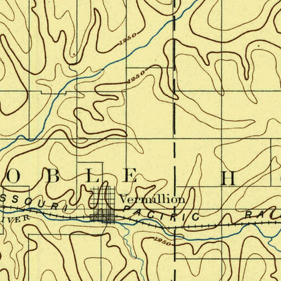 United States Geological Survey Seneca, KS (1894, 125000-Scale) digital map