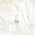 United States Geological Survey Service Creek, OR (2020, 24000-Scale) digital map