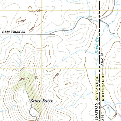 United States Geological Survey Setters, ID (2020, 24000-Scale) digital map
