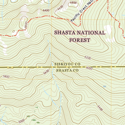 United States Geological Survey Seven Lakes Basin, CA (2022, 24000-Scale) digital map