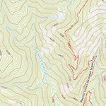 United States Geological Survey Seven Lakes Basin, CA (2022, 24000-Scale) digital map