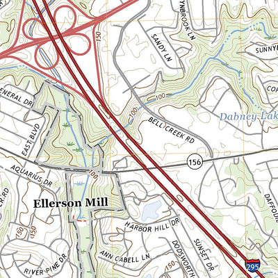 United States Geological Survey Seven Pines, VA (2022, 24000-Scale) digital map