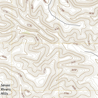United States Geological Survey Seven Rivers, NM (2020, 24000-Scale) digital map