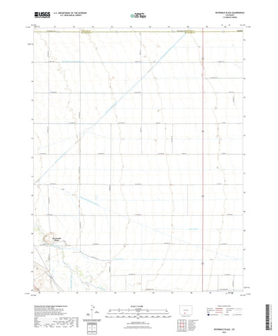 United States Geological Survey Sevenmile Plaza, CO (2022, 24000-Scale) digital map