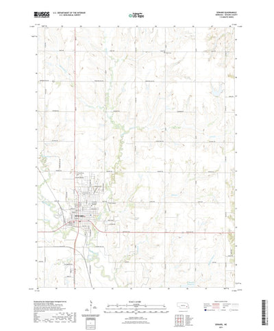 United States Geological Survey Seward, NE (2021, 24000-Scale) digital map