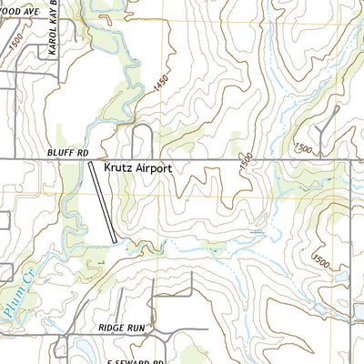 United States Geological Survey Seward, NE (2021, 24000-Scale) digital map