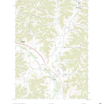 United States Geological Survey Sextonville, WI (2022, 24000-Scale) digital map