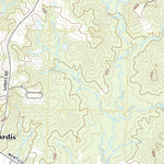 United States Geological Survey Shady Grove, MS (2020, 24000-Scale) digital map