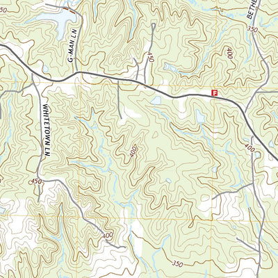 United States Geological Survey Shady Grove, MS (2020, 24000-Scale) digital map