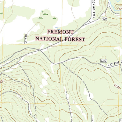 United States Geological Survey Shake Butte, OR (2020, 24000-Scale) digital map