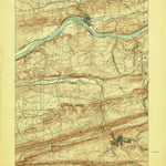 United States Geological Survey Shamokin, PA (1893, 62500-Scale) digital map