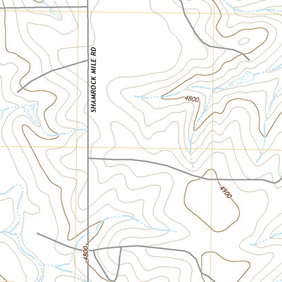 United States Geological Survey Shamrock, CO (2022, 24000-Scale) digital map