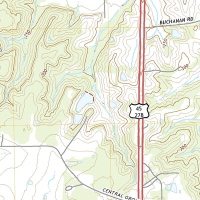 United States Geological Survey Shannon, MS (2020, 24000-Scale) digital map