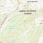 United States Geological Survey Sharktooth Peak, CA (2021, 24000-Scale) digital map