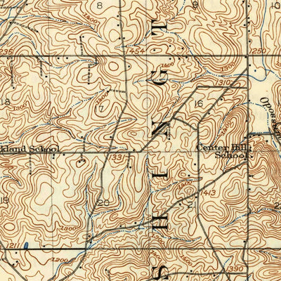 United States Geological Survey Shauck, OH (1915, 62500-Scale) digital map