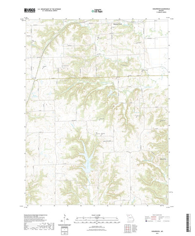 United States Geological Survey Shearwood, MO (2021, 24000-Scale) digital map