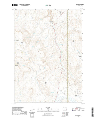 United States Geological Survey Sheaville, OR (2020, 24000-Scale) digital map