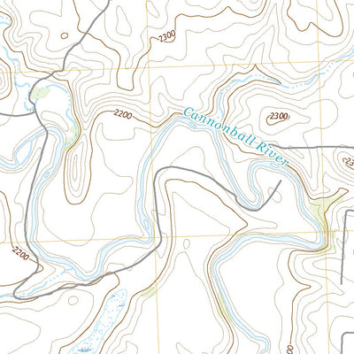 United States Geological Survey Sheep Creek Dam, ND (2020, 24000-Scale) digital map
