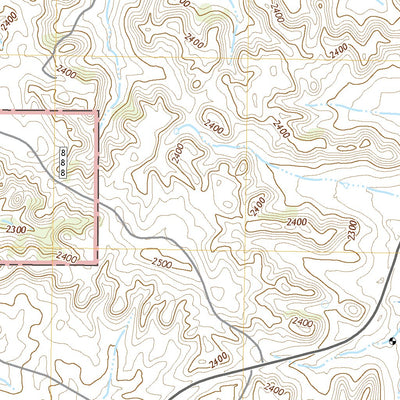 United States Geological Survey Sheep Creek, ND (2020, 24000-Scale) digital map
