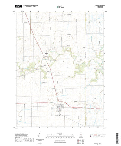 United States Geological Survey Sheldon, IL (2021, 24000-Scale) digital map