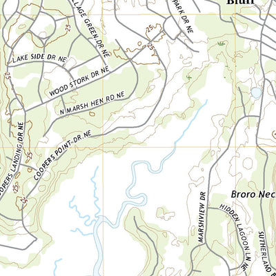 United States Geological Survey Shellman Bluff, GA (2020, 24000-Scale) digital map