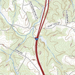 United States Geological Survey Shepherds, NC (2022, 24000-Scale) digital map