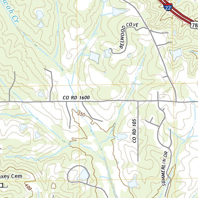 United States Geological Survey Sherman, MS (2021, 24000-Scale) digital map