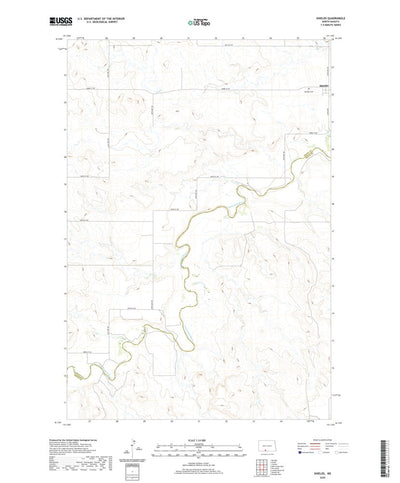 United States Geological Survey Shields, ND (2020, 24000-Scale) digital map