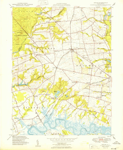 United States Geological Survey Shiloh, NJ (1949, 24000-Scale) digital map