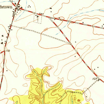 United States Geological Survey Shiloh, NJ (1949, 24000-Scale) digital map