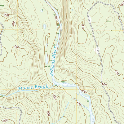 United States Geological Survey Shin Pond, ME (2021, 24000-Scale) digital map