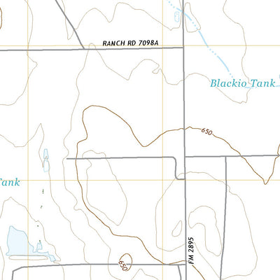 United States Geological Survey Shipp Ranch, TX (2022, 24000-Scale) digital map