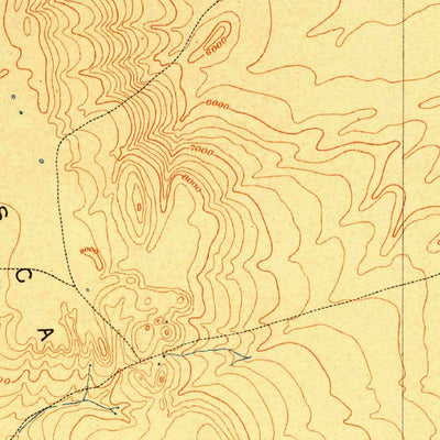 United States Geological Survey Shiprock E, NM-CO (1889, 250000-Scale) digital map