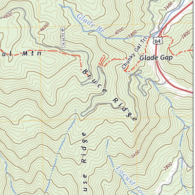 United States Geological Survey Shooting Creek, NC (2022, 24000-Scale) digital map