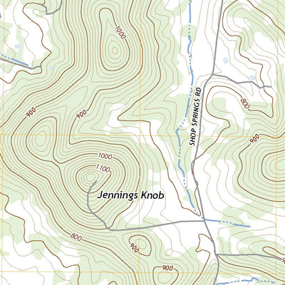 United States Geological Survey Shop Springs, TN (2022, 24000-Scale) digital map