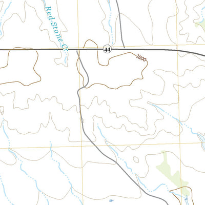 United States Geological Survey Short Bow Creek East, SD (2021, 24000-Scale) digital map
