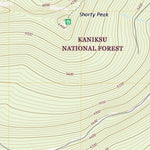 United States Geological Survey Shorty Peak, ID (2020, 24000-Scale) digital map