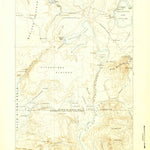 United States Geological Survey Shoshone, WY (1895, 125000-Scale) digital map