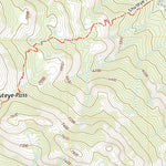 United States Geological Survey Shuteye Peak, CA (2021, 24000-Scale) digital map