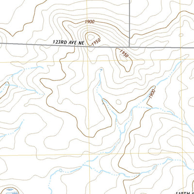 United States Geological Survey Sibley Butte, ND (2020, 24000-Scale) digital map