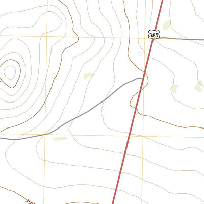 United States Geological Survey Sierra Madera NW, TX (2022, 24000-Scale) digital map