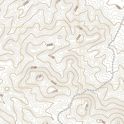 United States Geological Survey Signal, AZ (2021, 24000-Scale) digital map