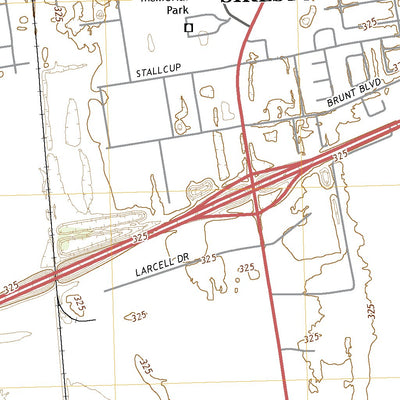 United States Geological Survey Sikeston South, MO (2021, 24000-Scale) digital map