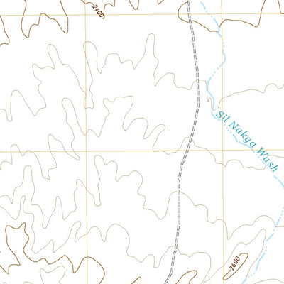 United States Geological Survey Sil Nakya, AZ (2021, 24000-Scale) digital map