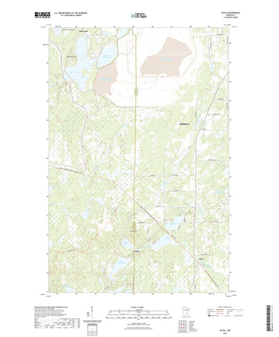 United States Geological Survey Silica, MN (2022, 24000-Scale) digital map